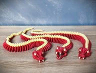 Ruchoma Żmija Mini, Ruchomy Wąż, Figurka Flexi 40 cm pomysł na prezent