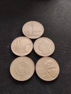 10 złotowe monety 5 sztuki zestaw nr 4