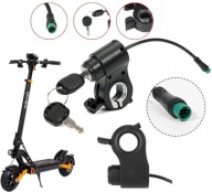 Manetka gazu Kukirin z stacyjką 5-pinowa czarna