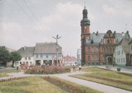DREZDENKO - STARY RYNEK - RATUSZ - FIAT 125P - SYRENA - WARSZAWA