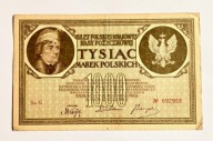 1000 marek polskich Maj 1919 rok seria G