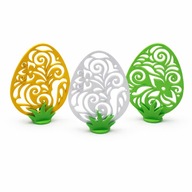 3szt Ozdoba Wielkanocna Jajko