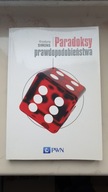 Książka Krystyna Simons Paradoksy rachunku prawdopodobieństwa *Jak Nowa*