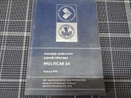 IFA MULTICAR 24 Instrukcja Obsługi Książka 1974 po Polsku PL POLSKA