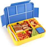 Pudełko śniadaniowe przegródkami 1300ml szczelne lunchBox IJIAMY