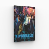 Obraz na płótnie 40x70 Riverdale Bar klimat retro neon | Pomysł na prezent