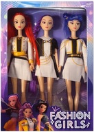 LALKA KPOP DEMON HUNTERS HUNTRIX 3-SZT (RUMI MIRA ZOEY) ZABAWKA PREZENT