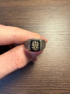 Polskie sygnet patriotyczny pierścień orzełek patriotyk