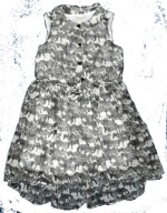 TU SZYFONOWA SUKIENKA SUKIENECZKA ZEBRY J NOWA