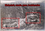 488A ŻOŁNIERZE OKOPY STANOWISKA BIAŁYSTOK Łuck Wołyń 1915 KUK AUSTRO-WĘGRY