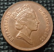 *WIELKA BRYTANIA [0154] *2 Pence 1997 TWO PENCE *ELIZABETH II