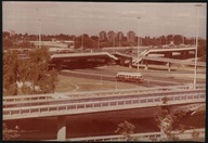 Warszawa AUTOBUSY Trasa ŁAZIENKOWSKA 1976r. WIELKA 333a uszkodzona