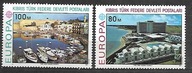 CYPR TURECKI - Krajobrazy - hotel - port 1977 ** Mi 41-2 (2230)