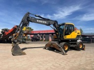 Volvo EW140D koparka kolowa, 17t, lyzka, klima, podpory, plug, dobry stan