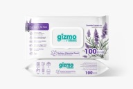 Chusteczki GIZMO do sprzątania uniwersalne 100 sztuk o zapachu Lawendy