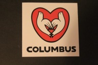 NAKLEJKA COLUMBUS - AUTO ROWER MOTOR KASK