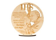 Pamiątka Pierwszej Komunii Świętej statuetka personalizowana prezent