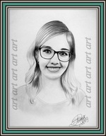 Karykatura na prezent ze zdjęcia na urodziny