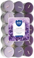 Podgrzewacze Świeczki Tealight 30 szt. LAVENDER Lawendowe