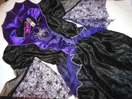 F&F 11-12 L. STRÓJ SUKNIA PAJĘCZYCY TIUL BROKAT MIGA CUDO NOWA!