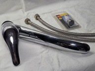 Bateria kuchenna stojąca KFA Armatura NEFRYT srebrny