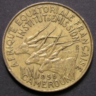 Kamerun 10 franków 1958 - antylopy