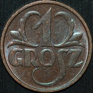 1 grosz 1935 - menniczy egzemplarz