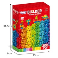 ZESTAW KLOCKÓW KONSTRUKCYJNYCH | DLA DZIECI | DO KREATYWNEJ ZABAWY | WOOPIE