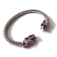 WIKINGOWIE | BRANSOLETKA | GŁOWA SMOKA | NORDYCKA