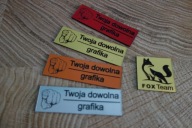 grawerowane tabliczki, wizytówki, dowolna grafika