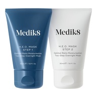 MEDIK8 H.E.O. Mask Two Step Overnight Mask Dwustopniowa Maska Nawilajca