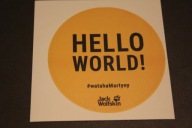NAKLEJKA - HELLO WORLD - WATAHA MARTYNY