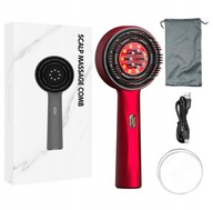 SZCZOTKA ELEKTRYCZNA MASAŻER WZROST WŁOSÓW RELAKS SKÓRY GŁOWY SPA ŚWIATŁO