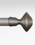 ZAKOŃCZENIE KOŃCÓWKA KARNISZA DENMARK METAL 4szt. ALMI DECOR KOMPLET