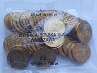 2 zł 150 Lat Muzeum Narodowego w Warszawie 2012r 50 sztuk bankowy woreczek