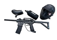 Marker paintball Valken SW-1, butla, loader, maska JT