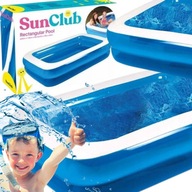 BASEN OGRODOWY DMUCHANY DUŻY RODZINNY PROSTOKĄTNY OGRODOWY 200 x 150cm XXL