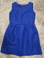 Piękna Chabrowa sukienka bombka M