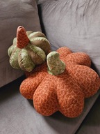 dwie ozdobne Poduszki dynie dynia Halloween duże miekkie