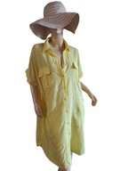 ZHENZI długa koszula z kieszeniami 38/40