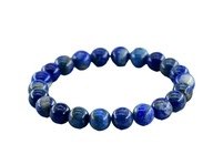 Naturalny LAPIS LAZULI KULKI gładkie kulka 6mm kula bransoletka