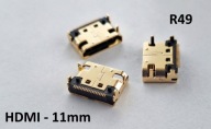 Gniazdo port HDMI do lutowania HDMI 19-pin (r48)