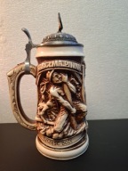 Kufel ceramiczny z klapą NSZZ Solidarność Karczma 2011r