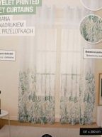 FIRANA Z NADRUKIEM NA PRZELOTKACH 137X250 CM 2PACK
