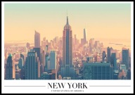A2 PLAKAT MIASTO NOWY JORK STANY ZJEDNOCZONE NEW YORK USA