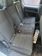 Kanapa Tył tylna II 2 rzad foteli Caddy 2K5 przekladka na osobowy