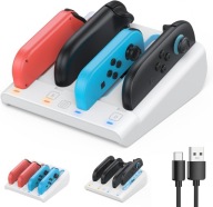 FASTSNAIL 8-w-1 stacja ładująca do Nintendo Switch 2 i 1