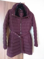 Kurtka puchowa burgund CLASSIC MODE r. 40