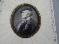 Obraz miniatura portretowa oryginalna -R.Wagner