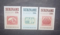 Mi 1274 - 1276 ** SURINAM ZNACZEK NA ZNACZKU